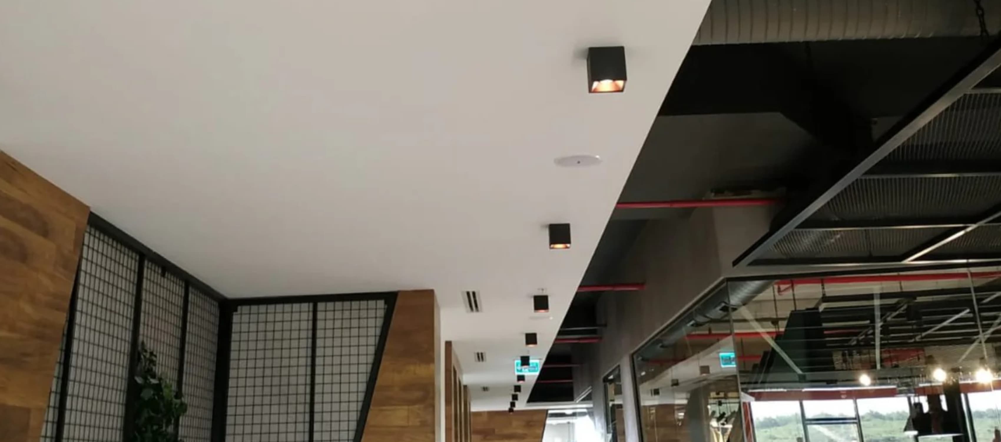 Fabrika idari bina ve sosyal alan ses sistemleri kurulumu